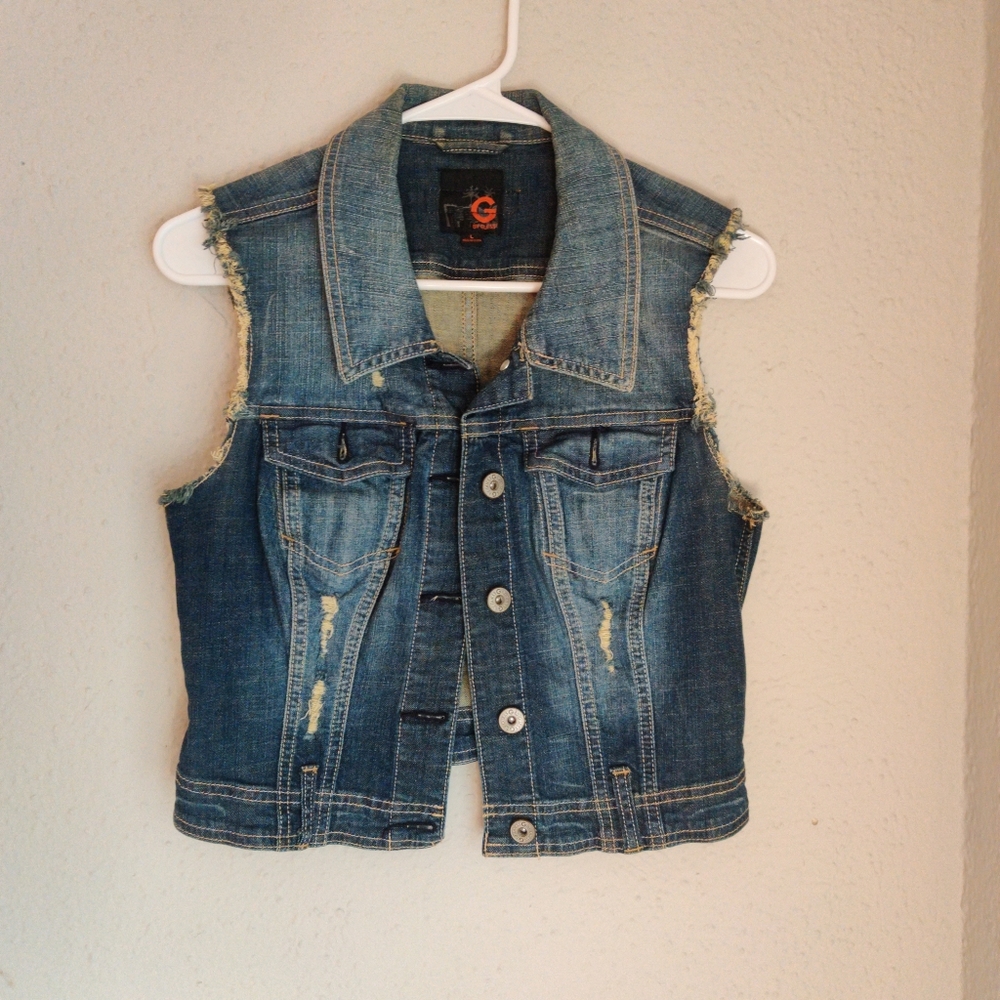 G BY GUESS VEST